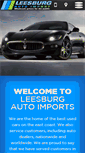 Mobile Screenshot of leesburgautoimport.com